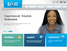 Tablet Screenshot of blareintelligence.com